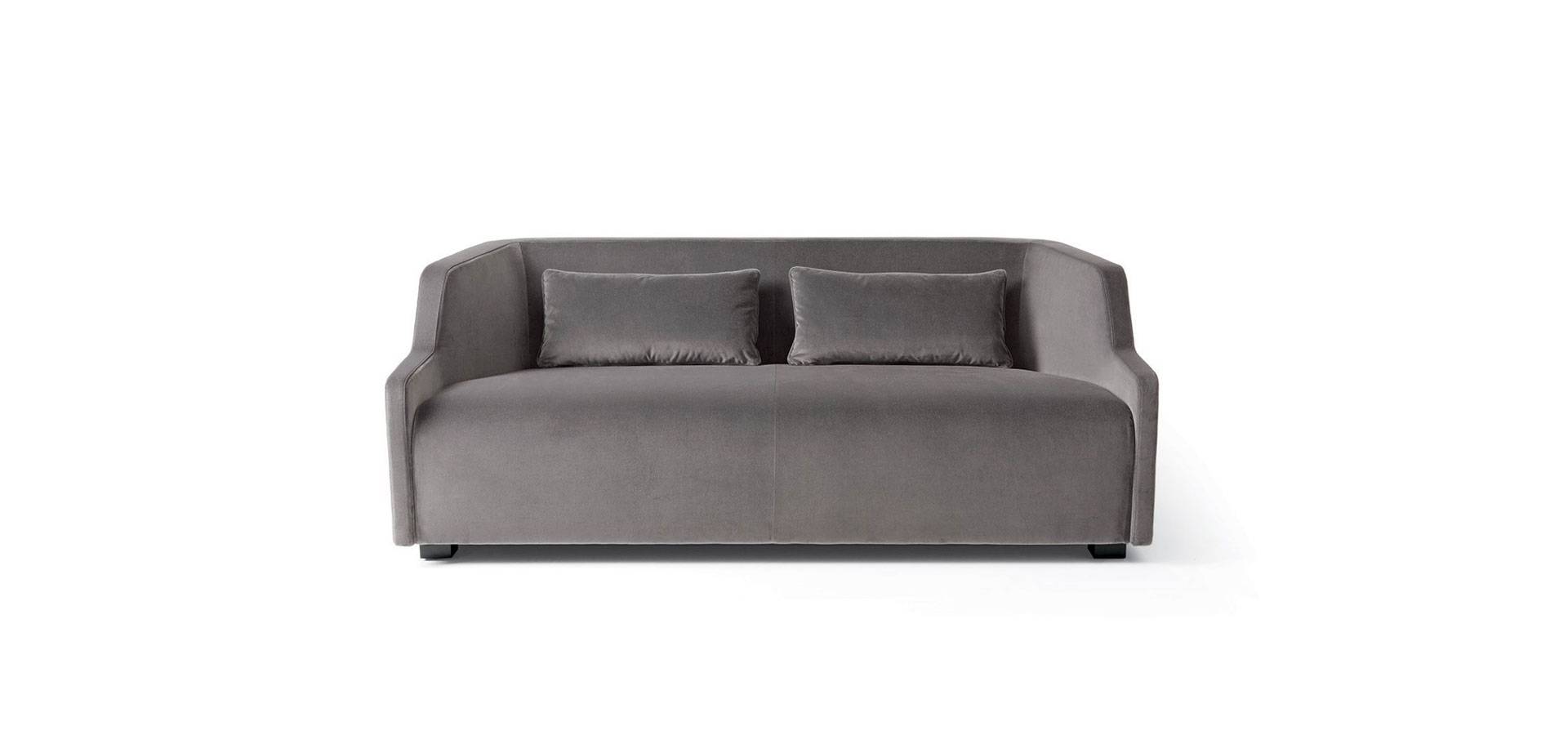 Gallotti And Radice Sofas Grey Velvet Exclusive By Andreotti