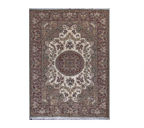 TRIBAL CLASSIC CARPET IN SHADES OF BROWN RED AND BEIGE